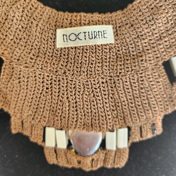 Like NEW! NOCTURNE BIB NECKLACE - Picture 3 of 3